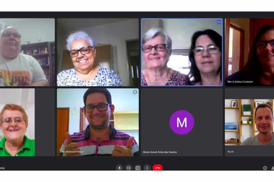 Equipe Diocesana do Sínodo dos Bispos se reúne e reflete ações Diocesanas