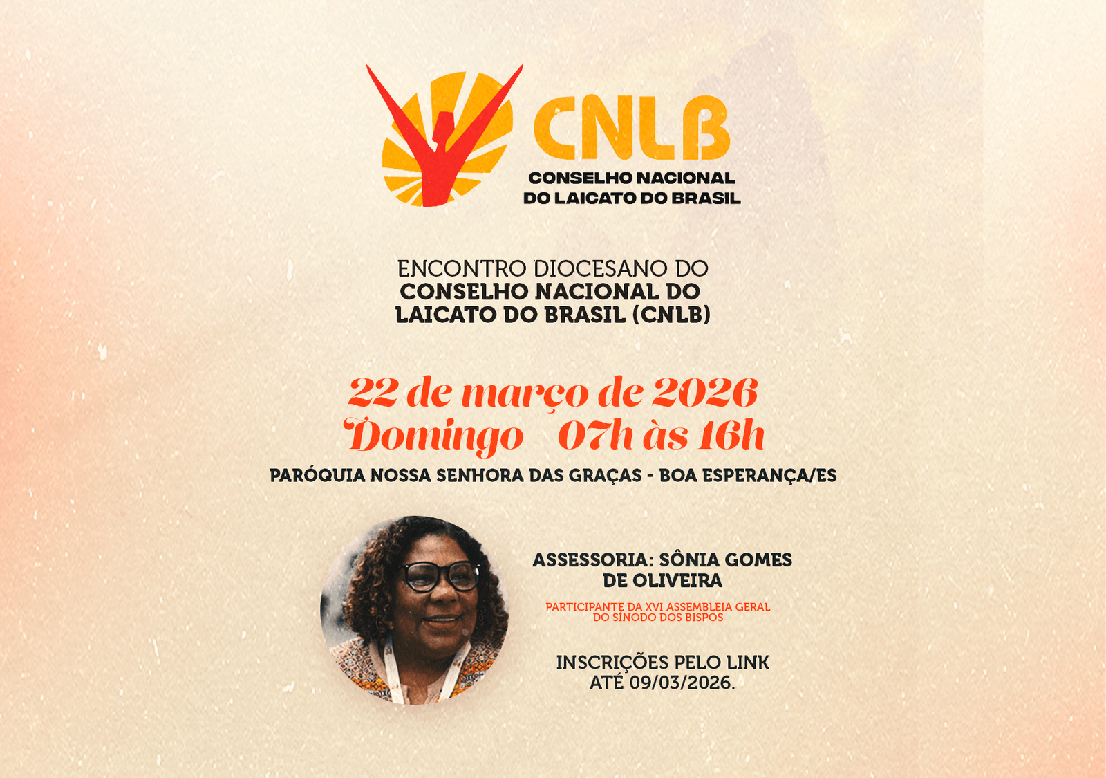 Diocese de São Mateus convoca para Encontro Diocesano do CNLB