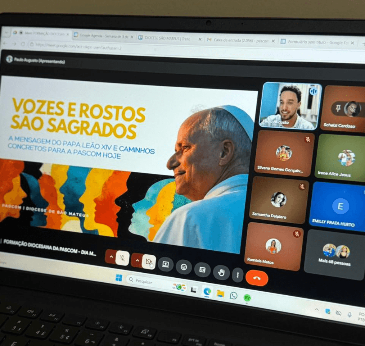 Formação da PASCOM reflete mensagem do Papa Leão XIV e os desafios da comunicação na Igreja